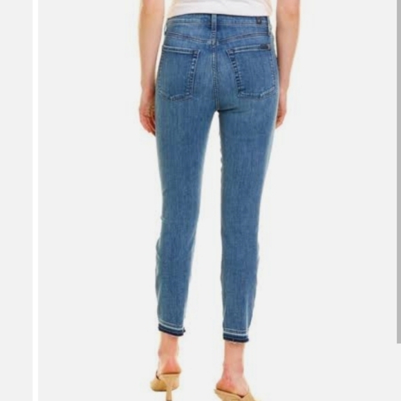 7 For All Mankind The High Waist Ankle Skinny Jeans - Picture 2 of 12
